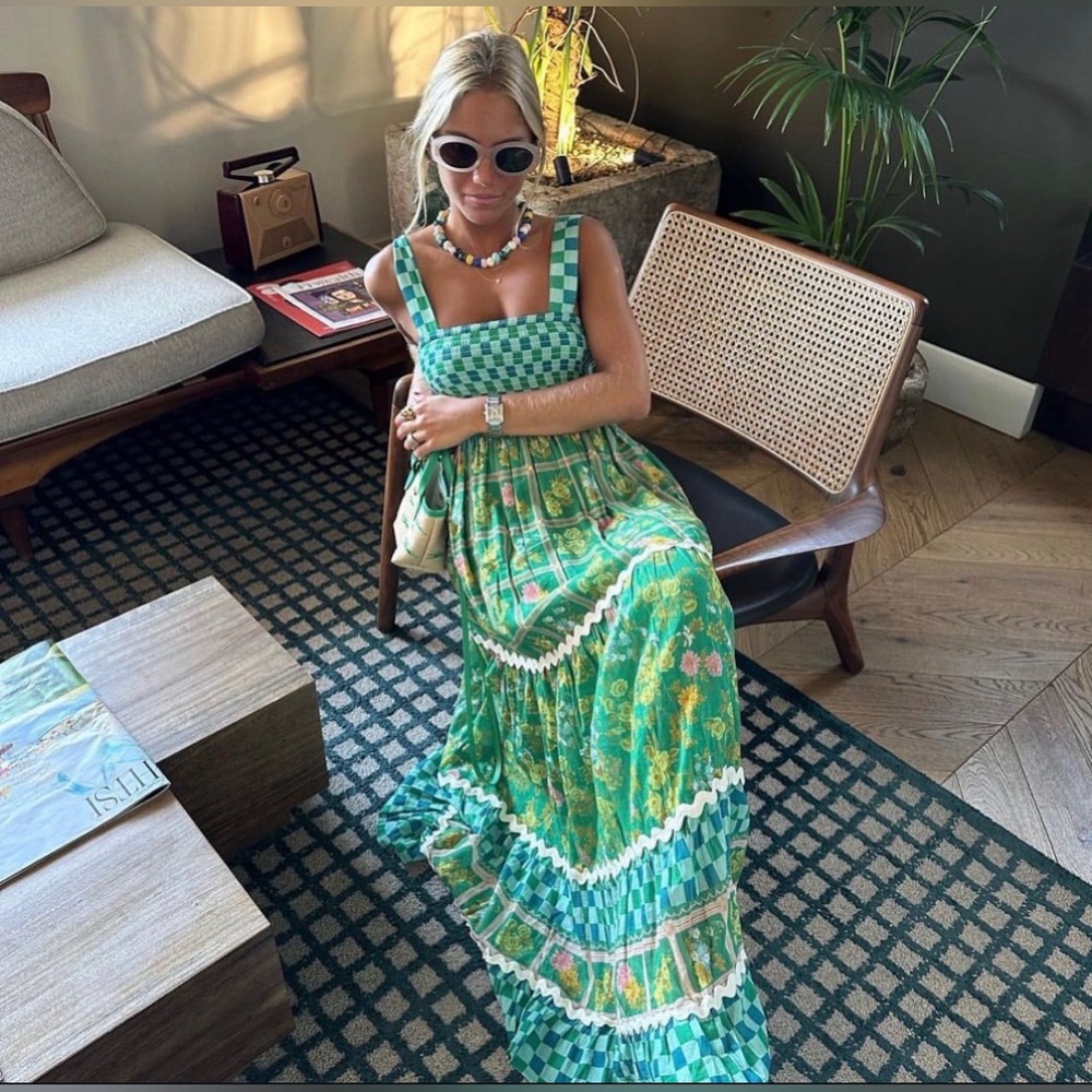 Spell & The Gypsy Flora Strappy Maxi Dress - Picture 2 of 11